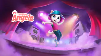 Meine Talking Angela header