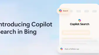 Microsoft Bing Search header