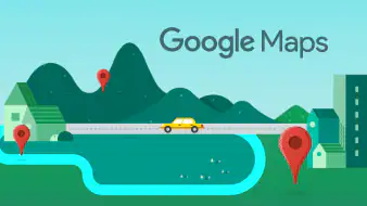 Google מפות header