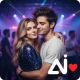 Amour IA - Câlin et bisous IA icon