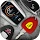Keys simulator and cars sounds icon
