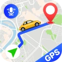 Voice GPS Navigation Direction icon