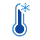 Room Temperature Thermometer icon