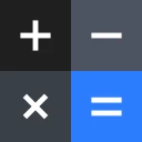 電卓：簡単な電卓 icon