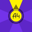 A4 Wheel of fortune icon