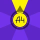 A4 Wheel of fortune icon