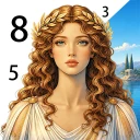 Ancient Greece Color icon