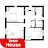 Modern House Design Draw House icon