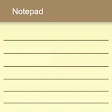 Notepad - simple notes icon