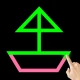 Line Drawing: No Lift Puzzle icon