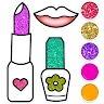 Glitter Beauty Coloring Pages icon