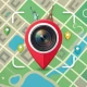GPS Photo: Location & Map icon