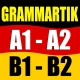 Deutsch Grammatik A1 A2 B1 B2 icon