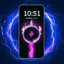 3D Battery Charging Animation icon