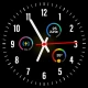 Tapeta zegara: zegar analogowy icon