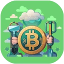 BtcCoin-Cloud Miner Mining icon