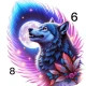 Magic Fantasy Paint by Numbers icon