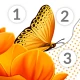 Paint by Number April Coloring icon