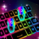 Neon LED Keyboard: RGB & Emoji icon