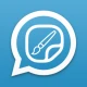 יוצר המדבקות לווטסאפ icon