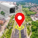 GPS Satellite Map, Live Camera icon