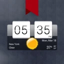 Sense Flip Clock & Weather Pro icon