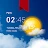 Transparent clock weather Pro icon