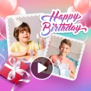 יוצר סרטוני יום הולדת icon