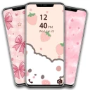 Aesthetic Wallpaper – Kawaii icon