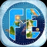 Flat Earth Sun & Moon Clock icon