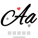 Fonts Keyboard Fonts Theme icon