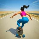 Downhill Race ― Jeu de skate icon