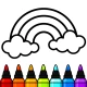 Coloring Games & Coloring Kids icon