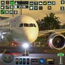 jeu de vol pilote d'avion 3D icon