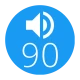 90 music radio Pro icon