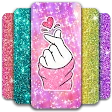 Glitter Wallpaper: Theme, Icon icon