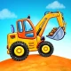 Truckgames voor kinderen Bouw icon