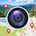 GPS 写真 : 位置情報と地図付き icon