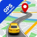 Nawigacja GPS i mapa tras icon