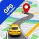 Nawigacja GPS i mapa tras icon