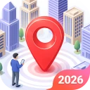GPS Location Tracker & Share icon