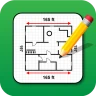 Huisontwerpplan 3D: herbouw icon