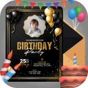 Birthday Invitation Card Maker icon