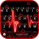 Motywy Neon Red Heartbeat icon