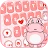 Pink Cute Hippo Theme icon
