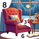 Interior Color by Number Book icon