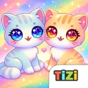 Tizi Cute Kitty: Pet Cat Games icon