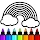 Kleur spelletjes voor kinderen icon