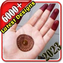 Gol Tikki Mehndi Design Simple icon