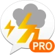 雷アラートPRO - お天気ナビゲータ icon